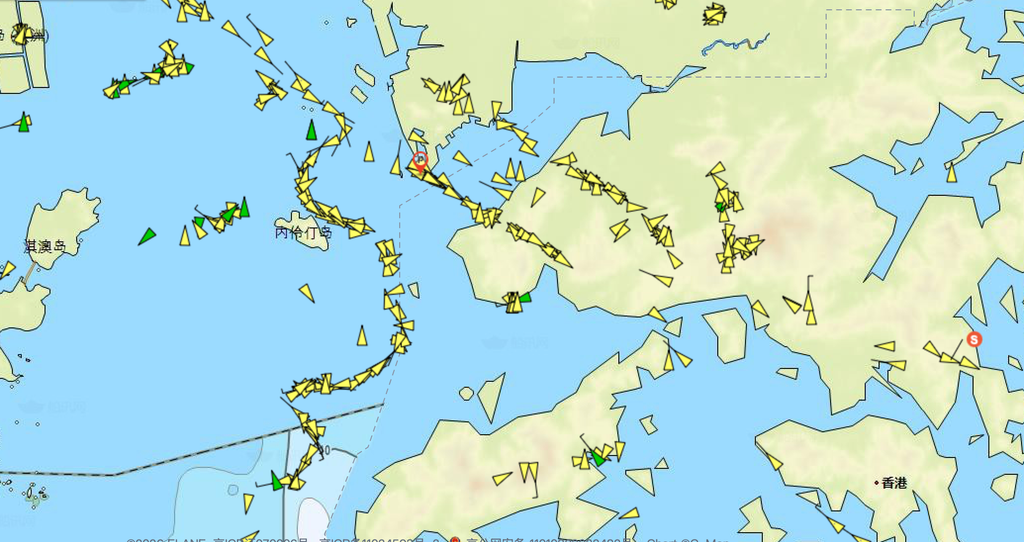 South China Shekou port congestion map August 2026