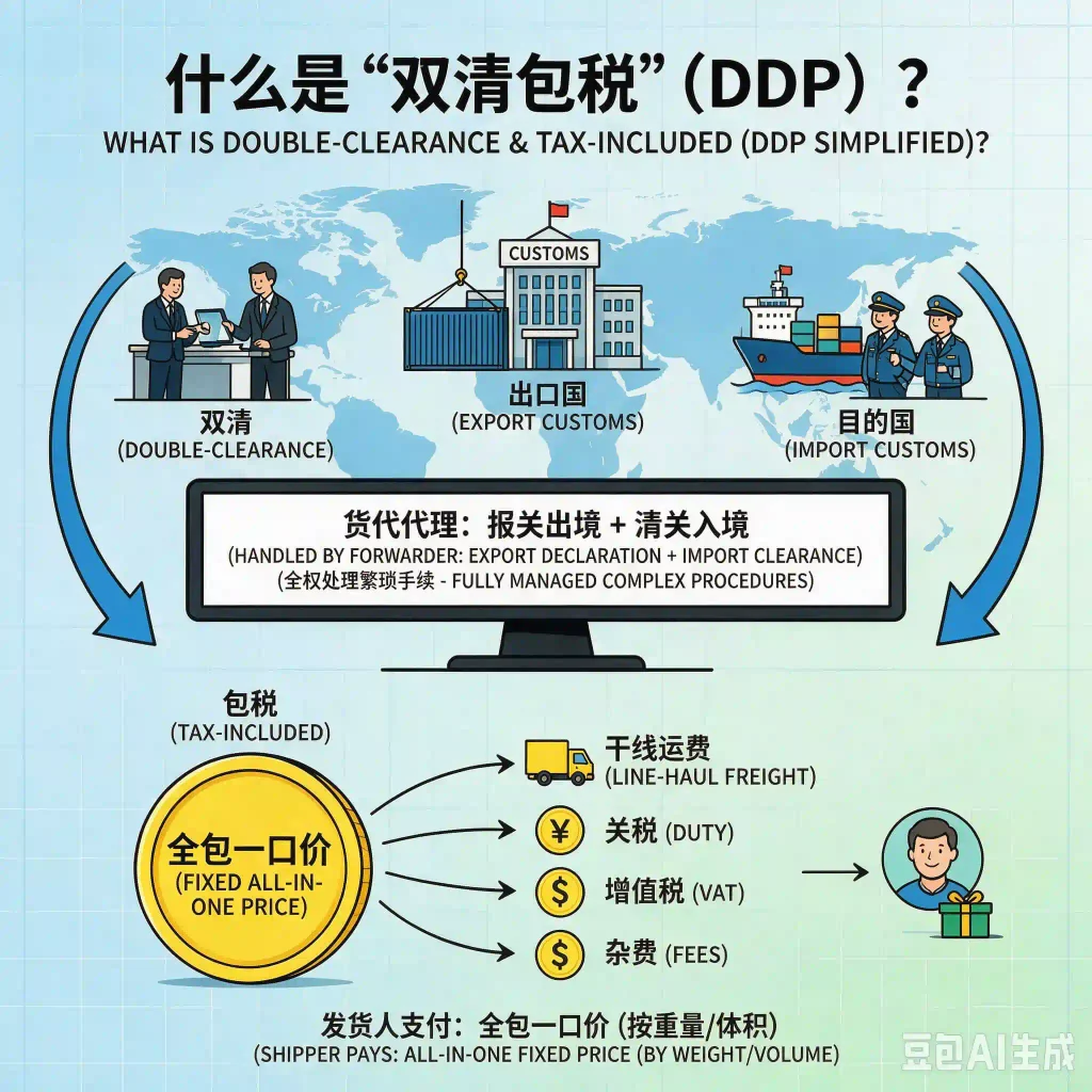 DDP shipping responsibilities between seller and buyer