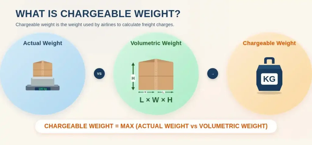 WHAT IS CHARGEABLE WEIGHT