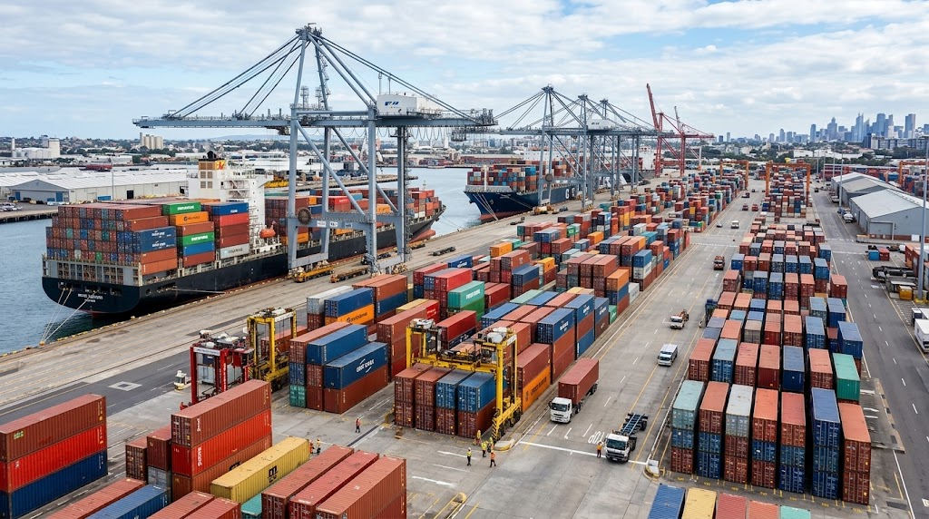 Port Botany Sydney vessel operations September 2026